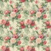 green botanical linen fabric from Linwood Fabrics