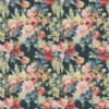 green botanical linen fabric from Linwood Fabrics