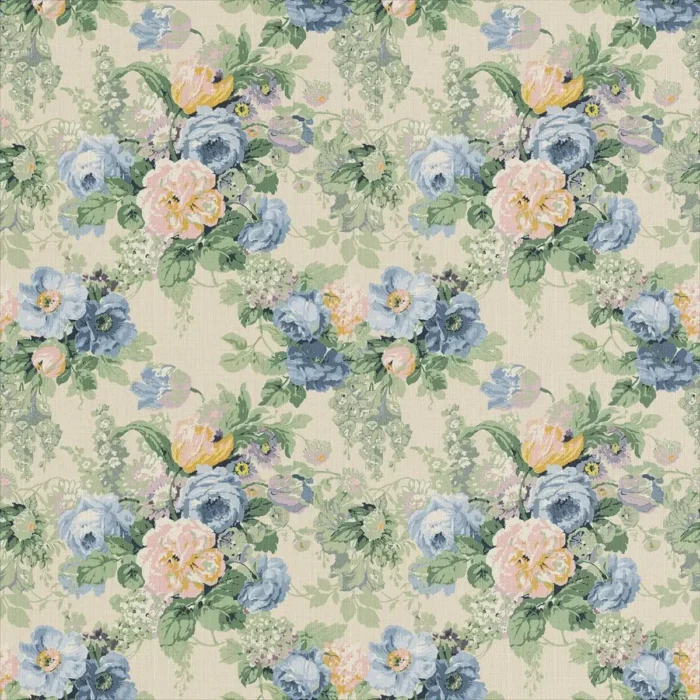 Albertine Fabric - Blue Rose swatch
