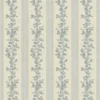 black-grey botanical linen fabric from Linwood Fabrics