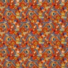 blue traditional velvet-chenille fabric from Linwood Fabrics