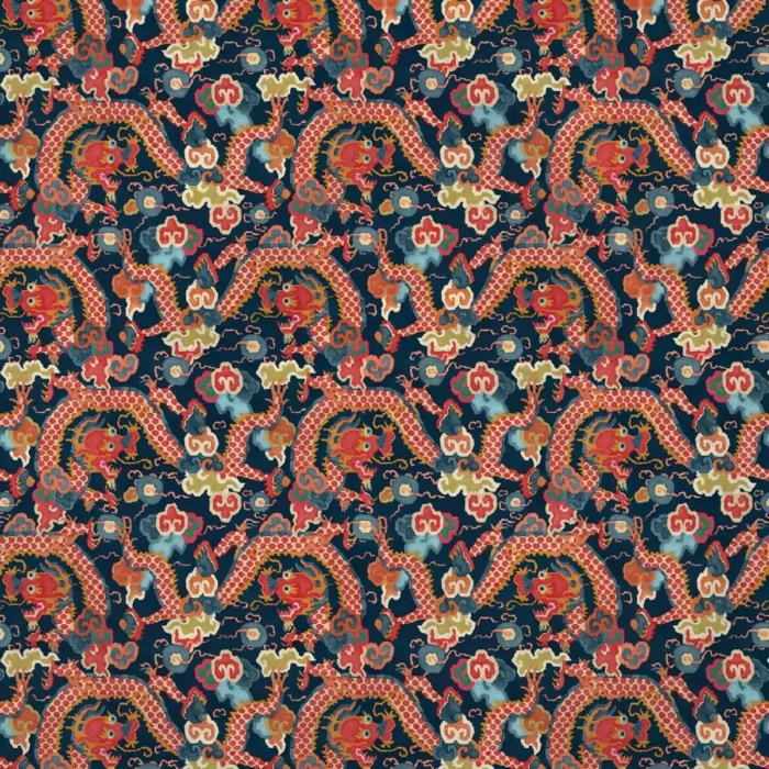Double Dragon Fabric - Twilight swatch