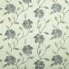 green botanical embroideried fabric from iLiv