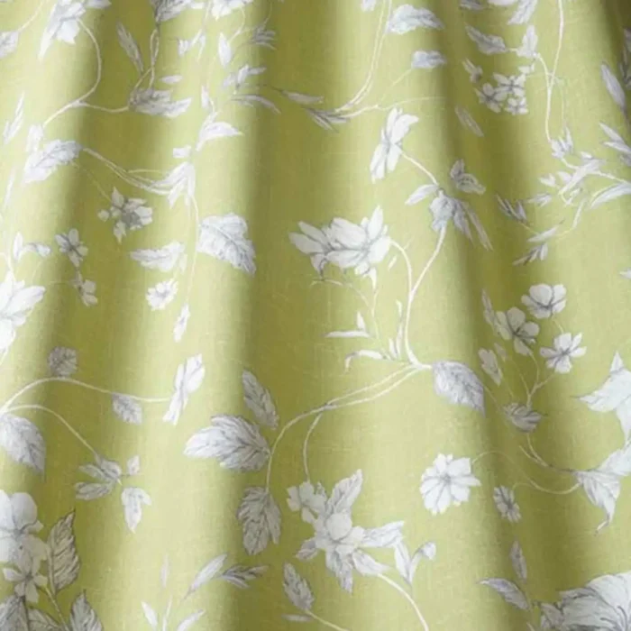 Etched Vine Fabric - Fern swatch