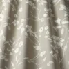 brown botanical cotton fabric from iLiv