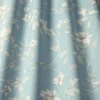 blue botanical cotton fabric from iLiv