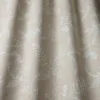 brown botanical embroideried fabric from iLiv