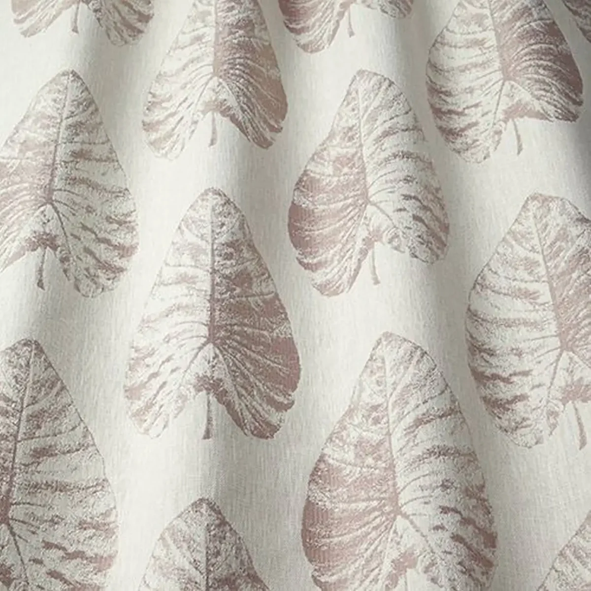 Laurie Fabric - Wildrose by purple botanical jacquard fabric from iLiv