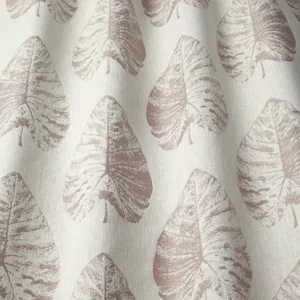 purple botanical jacquard fabric from iLiv