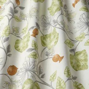 multicolour botanical cotton fabric from iLiv