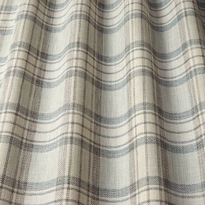 Shaker Check Fabric - Eau de Nil swatch