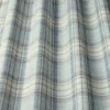 blue checked jacquard fabric from iLiv