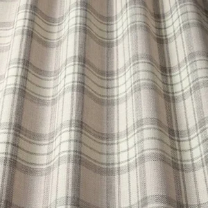 black-grey checked jacquard fabric from iLiv