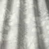 black-grey botanical cotton fabric from iLiv