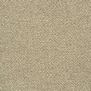 brown geometric cotton fabric from Linwood Fabrics