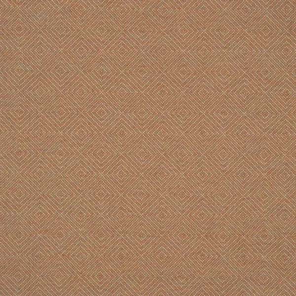 Westray Fabric - Brick by red geometric cotton fabric from Linwood Fabrics