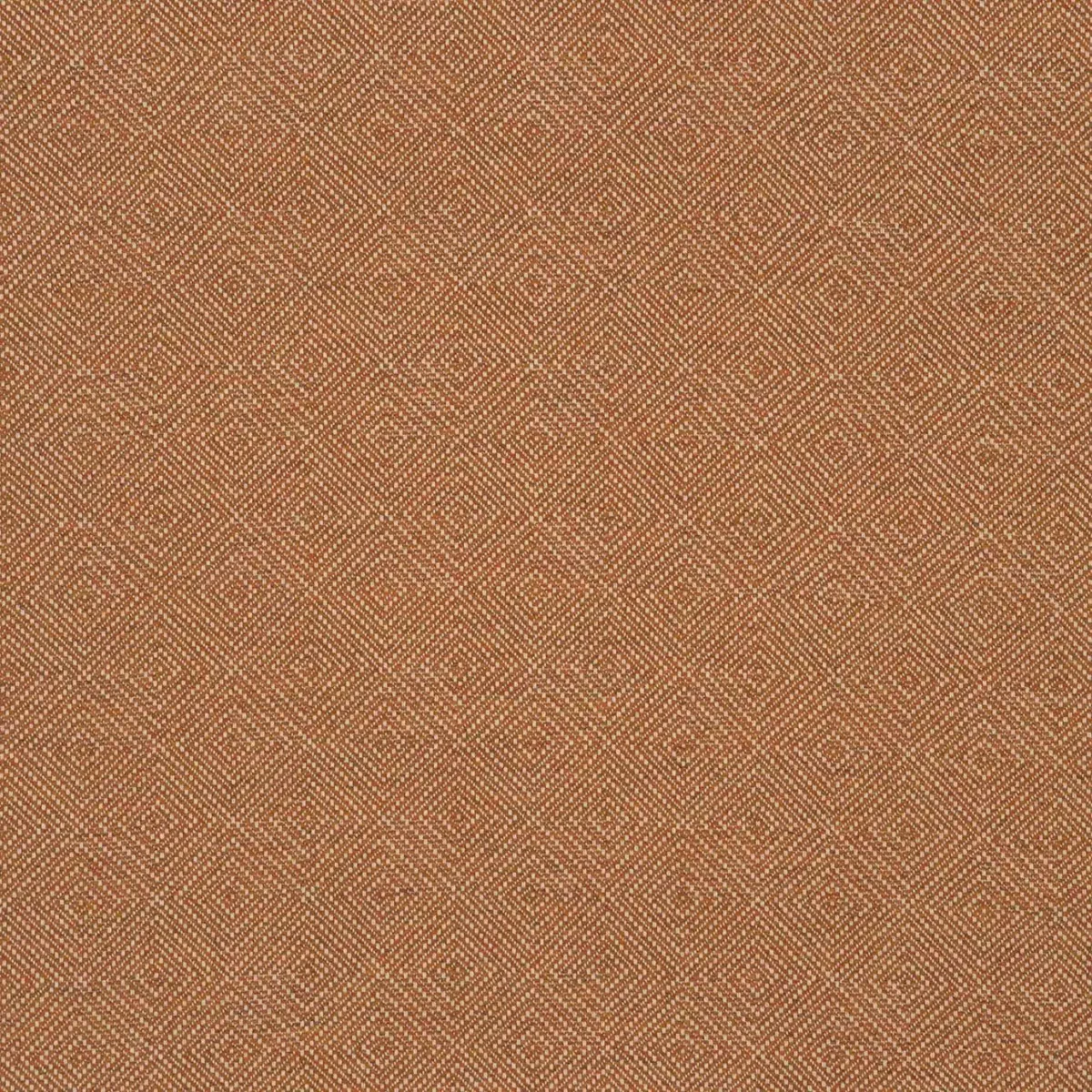 Westray Fabric - Sienna by orange geometric cotton fabric from Linwood Fabrics