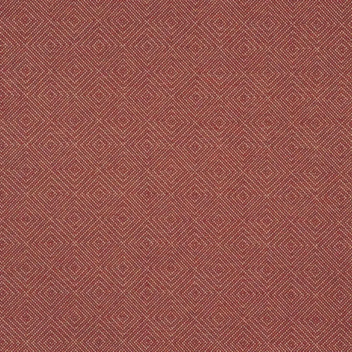 Westray Fabric - Raspberry by red geometric cotton fabric from Linwood Fabrics