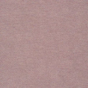 purple geometric cotton fabric from Linwood Fabrics