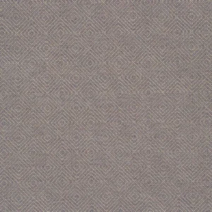 purple geometric cotton fabric from Linwood Fabrics
