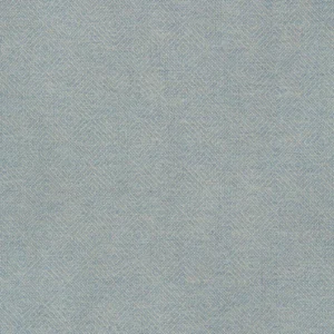 blue geometric cotton fabric from Linwood Fabrics