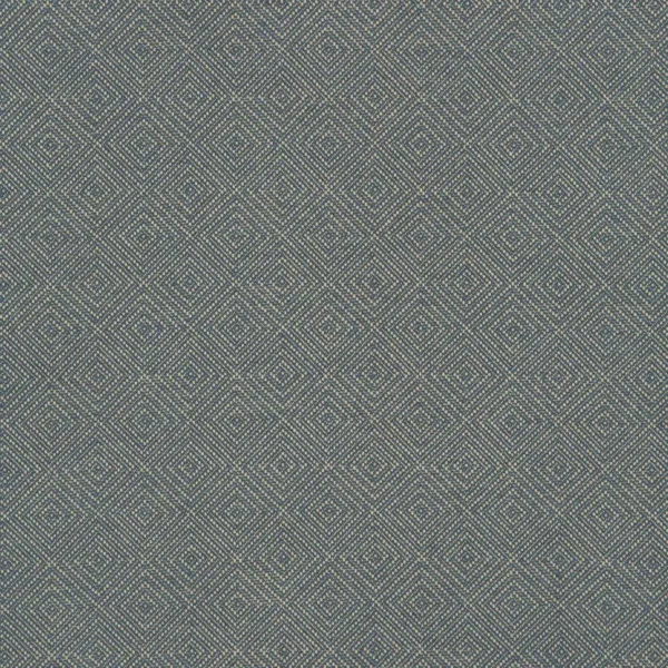 Westray Fabric - Ocean by blue geometric cotton fabric from Linwood Fabrics