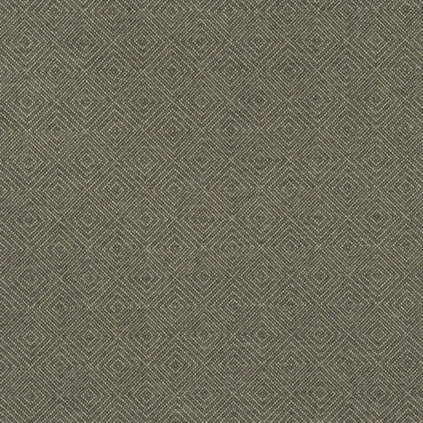 Westray Fabric - Noir by black-grey geometric cotton fabric from Linwood Fabrics