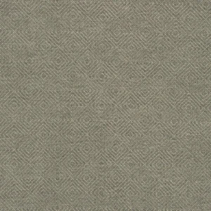 black-grey geometric cotton fabric from Linwood Fabrics