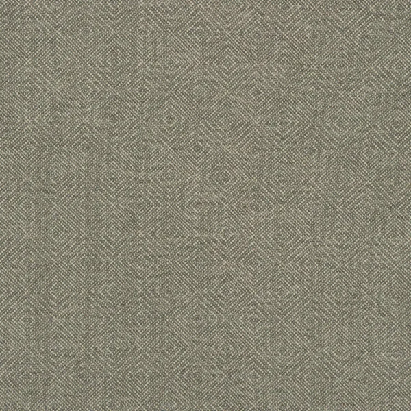 Westray Fabric - Smoke by black-grey geometric cotton fabric from Linwood Fabrics