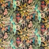 multicolour animal velvet-chenille fabric from Linwood Fabrics