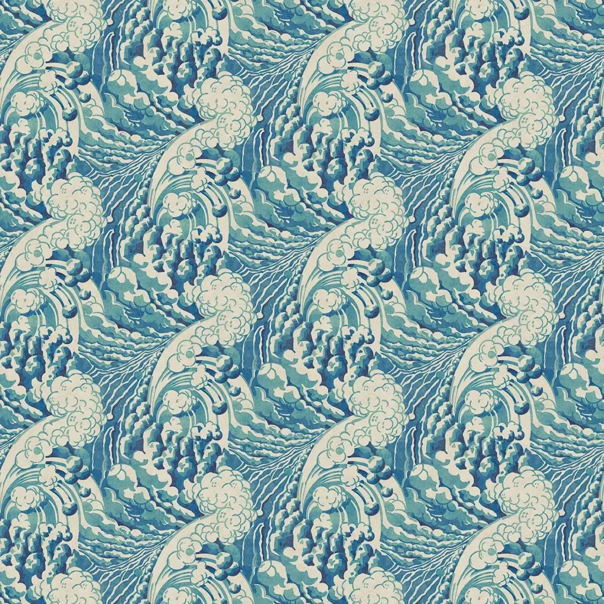 blue misc velvet-chenille fabric from Linwood Fabrics