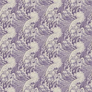 purple misc velvet-chenille fabric from Linwood Fabrics