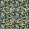 multicolour botanical velvet-chenille fabric from Linwood Fabrics