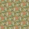 green botanical velvet-chenille fabric from Linwood Fabrics