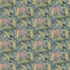 multicolour botanical velvet-chenille fabric from Linwood Fabrics