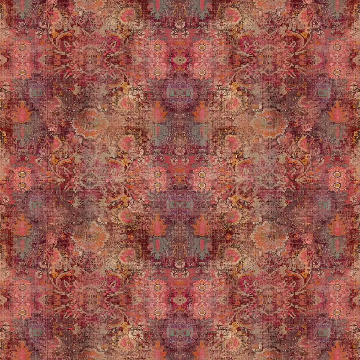 orange misc velvet-chenille fabric from Linwood Fabrics