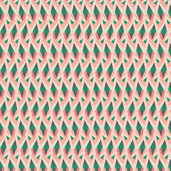 Neo Fabric - Melon by multicolour geometric velvet-chenille fabric from Linwood Fabrics