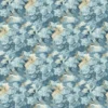 blue botanical velvet-chenille fabric from Linwood Fabrics