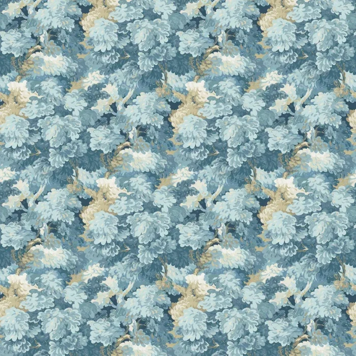 English Oak Fabric - Cornflower swatch