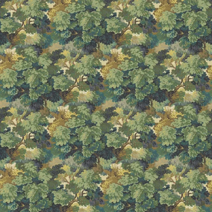English Oak Fabric - Leaf swatch