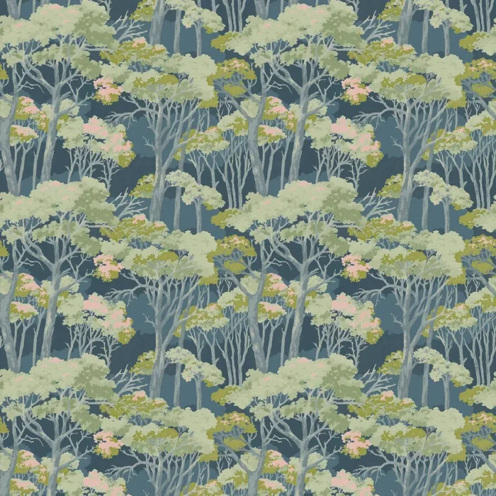 Arboreal Fabric - Dusk swatch