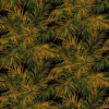 brown botanical velvet-chenille fabric from Linwood Fabrics