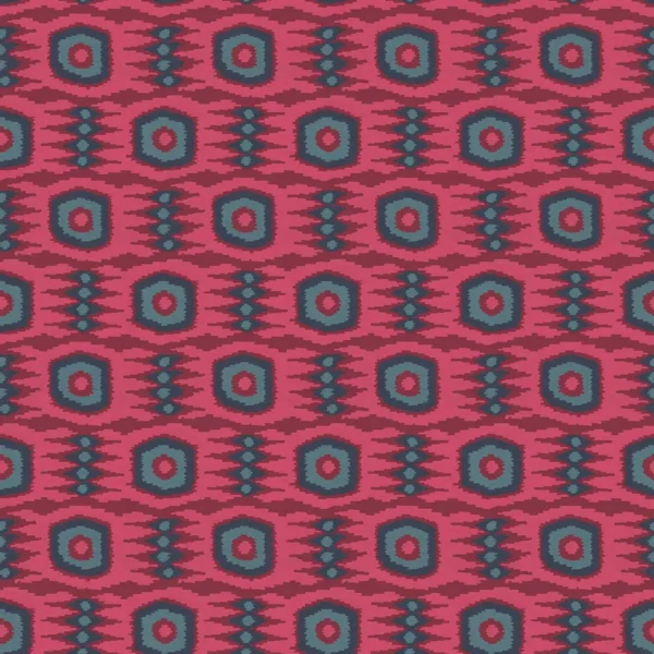 Casper Fabric - Berry by pink geometric velvet-chenille fabric from Linwood Fabrics