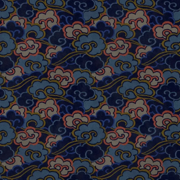 Kimono Dreams Fabric - Blaze swatch