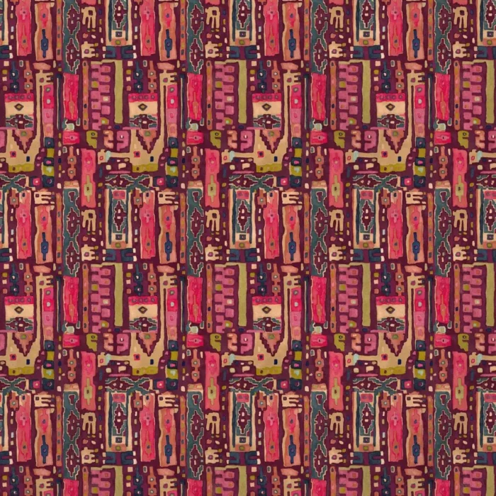 We Build This City Fabric - Heat Up swatch