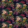 green botanical velvet-chenille fabric from Linwood Fabrics