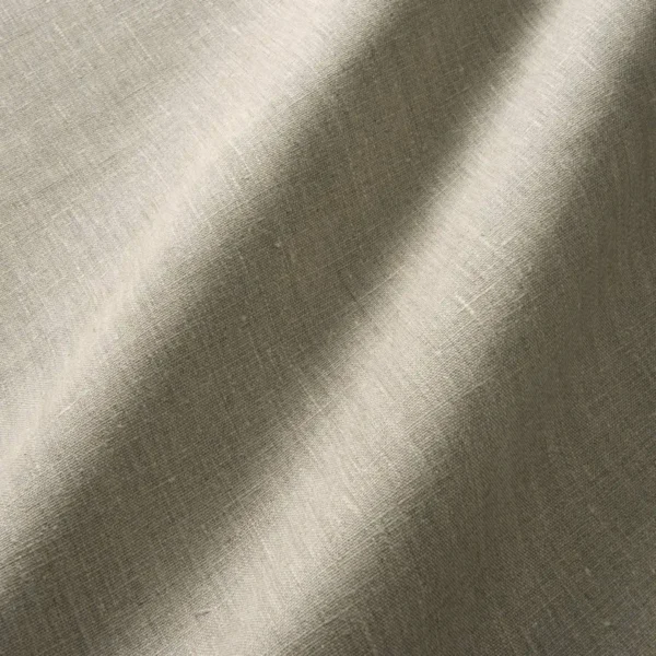 neutral plain linen fabric from Linwood Fabrics