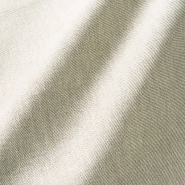 Danube Twill Fabric - Oatmeal by white plain linen fabric from Linwood Fabrics
