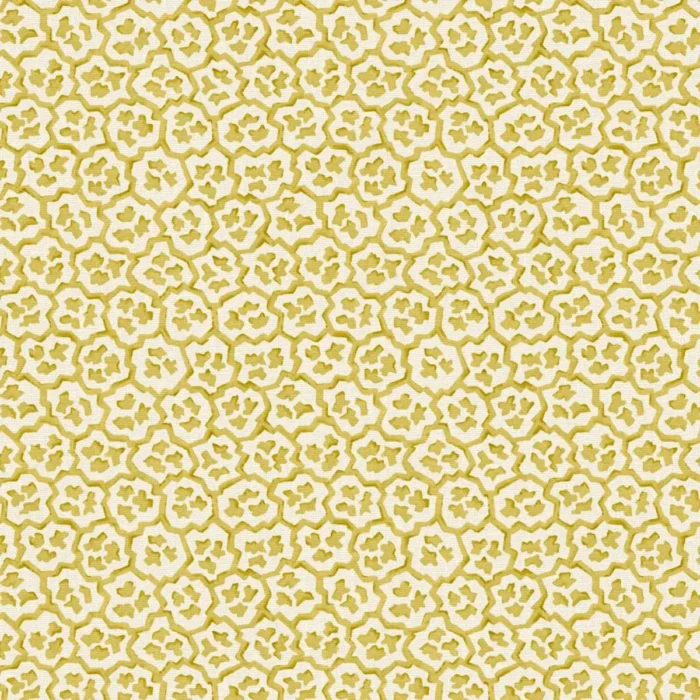 Hopscotch Fabric - Mustard swatch