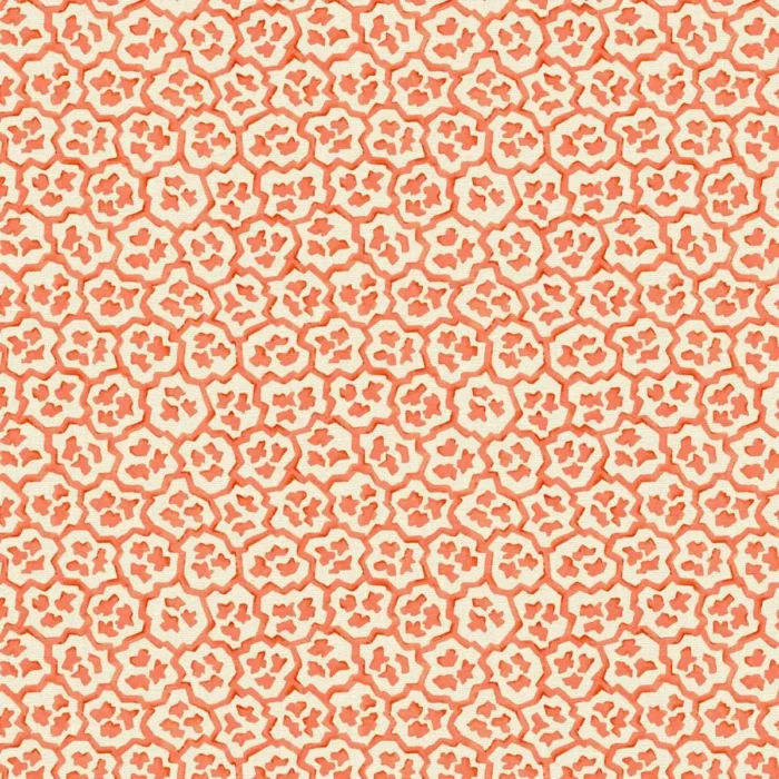 Hopscotch Fabric - Geranium swatch